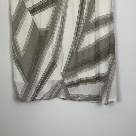 Tribal Patchwork A-Line Midi Skirt - Picture 5 of 9